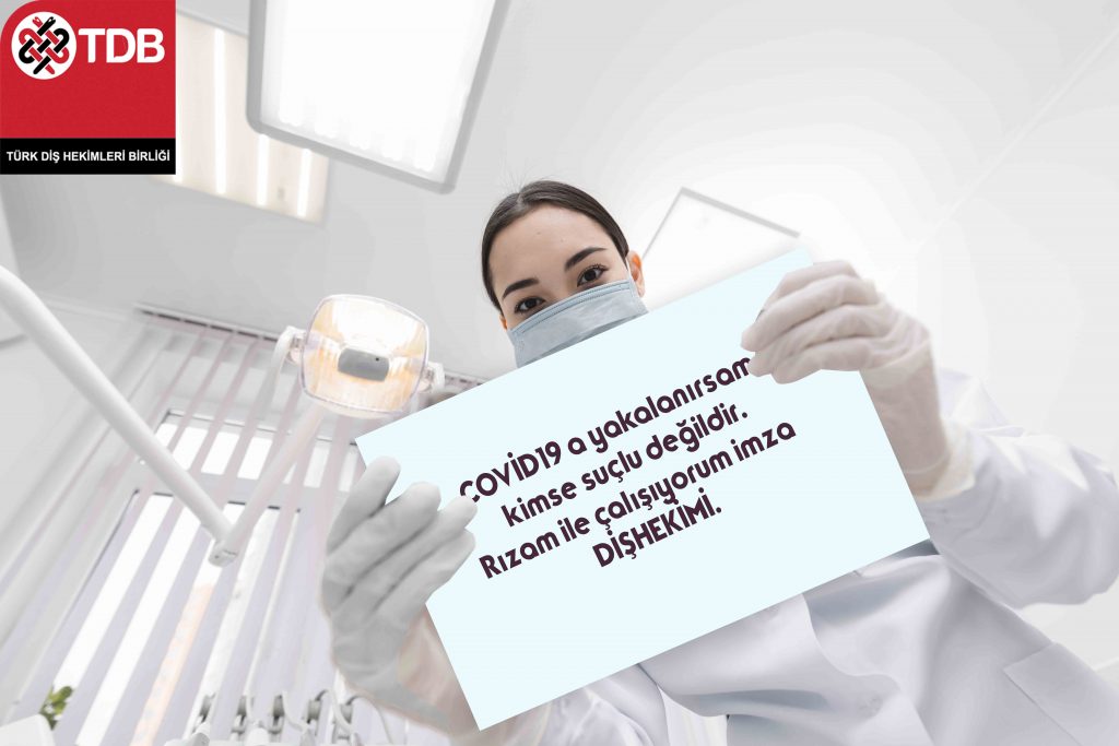 Dişhekimine  ” Covid Riskini Bilerek Çalışıyorum” İmzalatılmasına Tepki Geldi