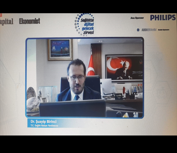 BAKAN YARDIMCISI BİRİNCİ ‘’DÜNYADAKİ EN İYİ TELE SAĞLIK SİSTEMİNİ YAZMAK ÜZEREYİZ’’